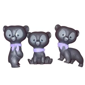 Disney Pixar Brave Bear Triplets Figures Merida's Brothers Harris Hubert Hamish